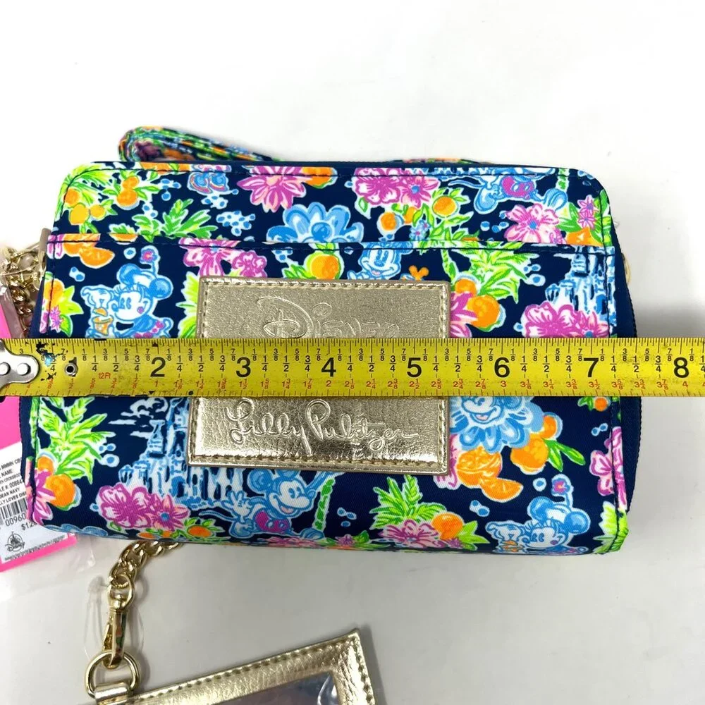 Lilly Pulitzer x Disney Marsten RETIRED Crossbody Purse Floral W/ Mirror NWT - Picture 12 of 14